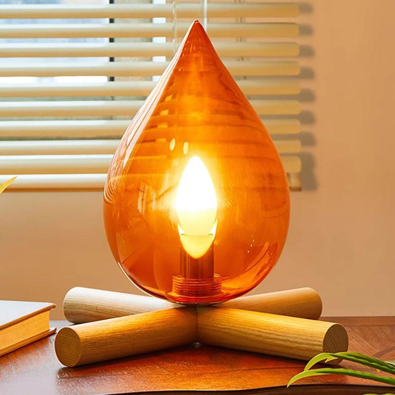 Fire Pile Solid Table Lamp
