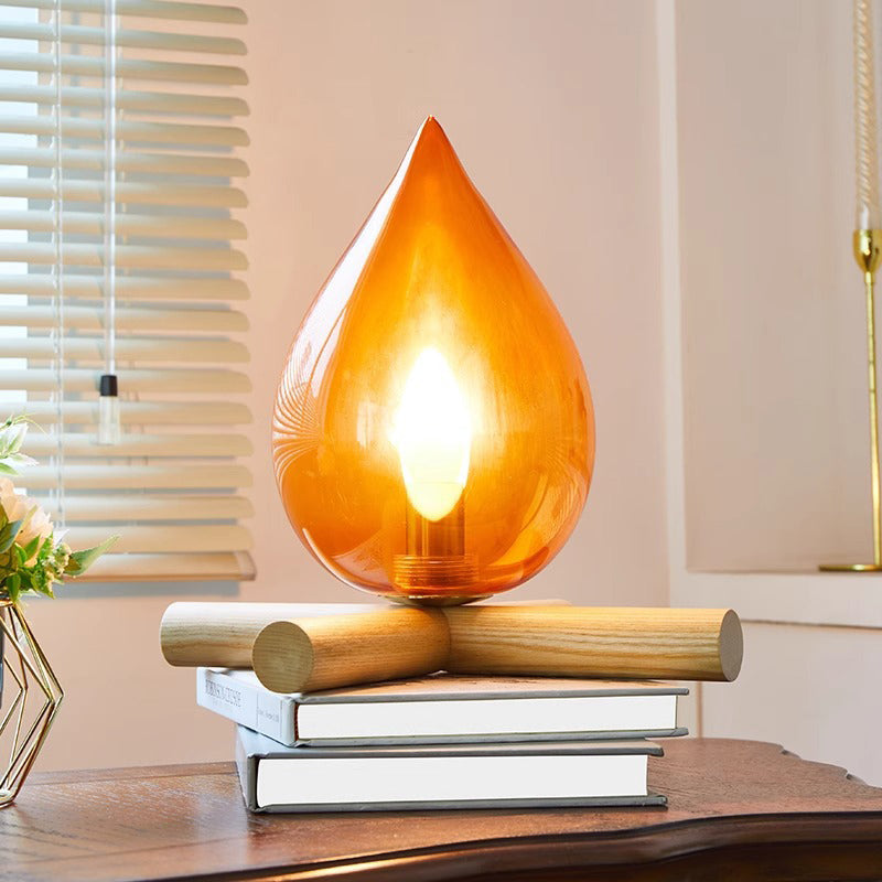 Fire Pile Solid Table Lamp