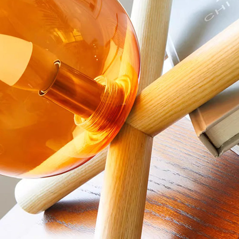 Fire Pile Solid Table Lamp