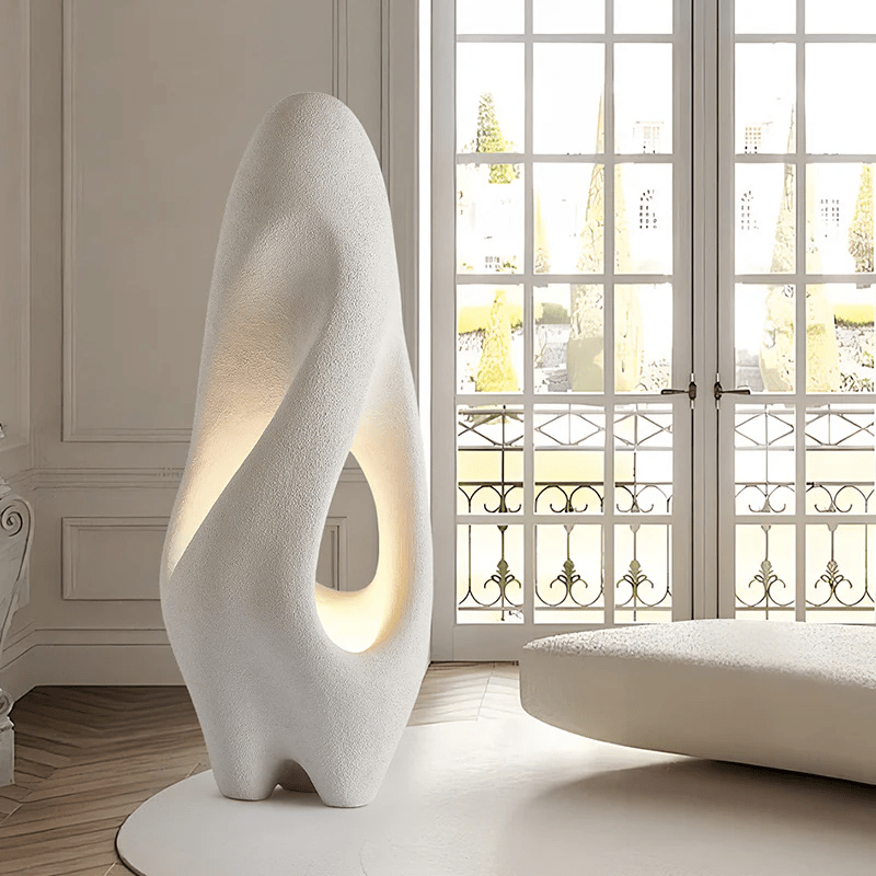 Wabi-Sabi White Floor Lamp