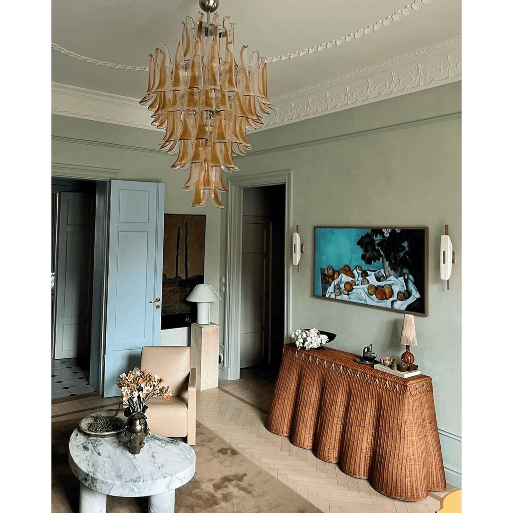 Dravina Glass Petals Pendant Lamp