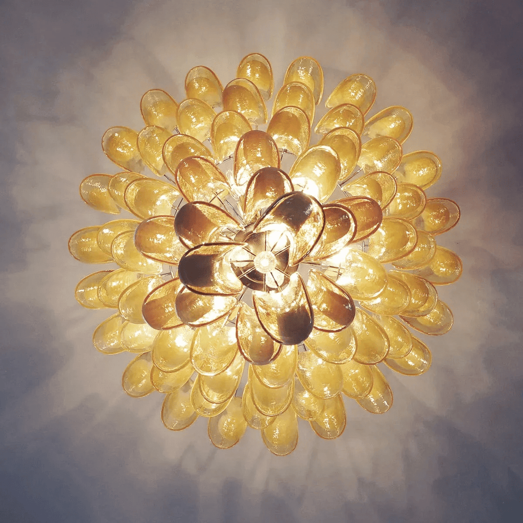 Dravina Glass Petals Pendant Lamp
