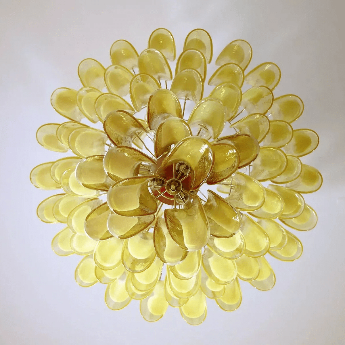 Dravina Glass Petals Pendant Lamp
