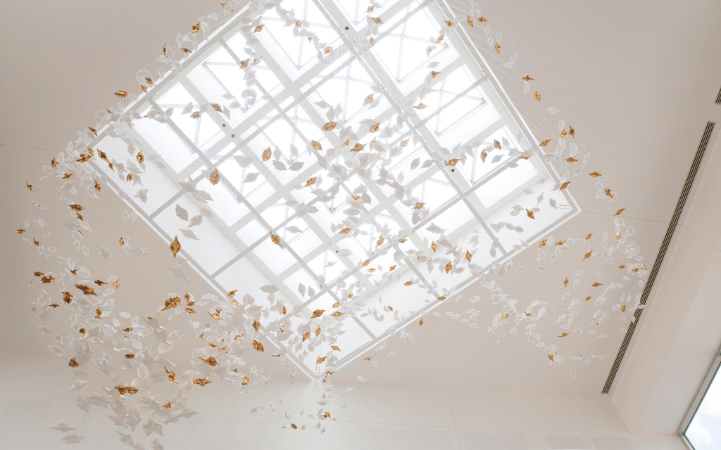 Leaf Twisted Sculptural Customize Chandelier