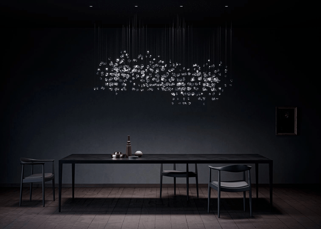 Raw Crystal Customize Chandelier