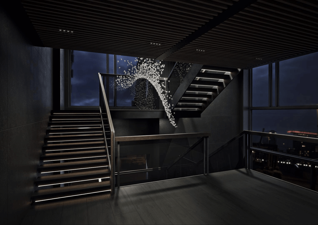 Raw Crystal Customize Chandelier