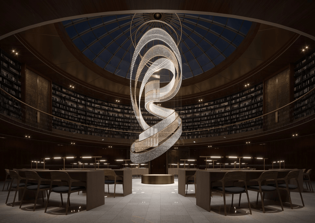 Crystal Spin Customize Chandelier