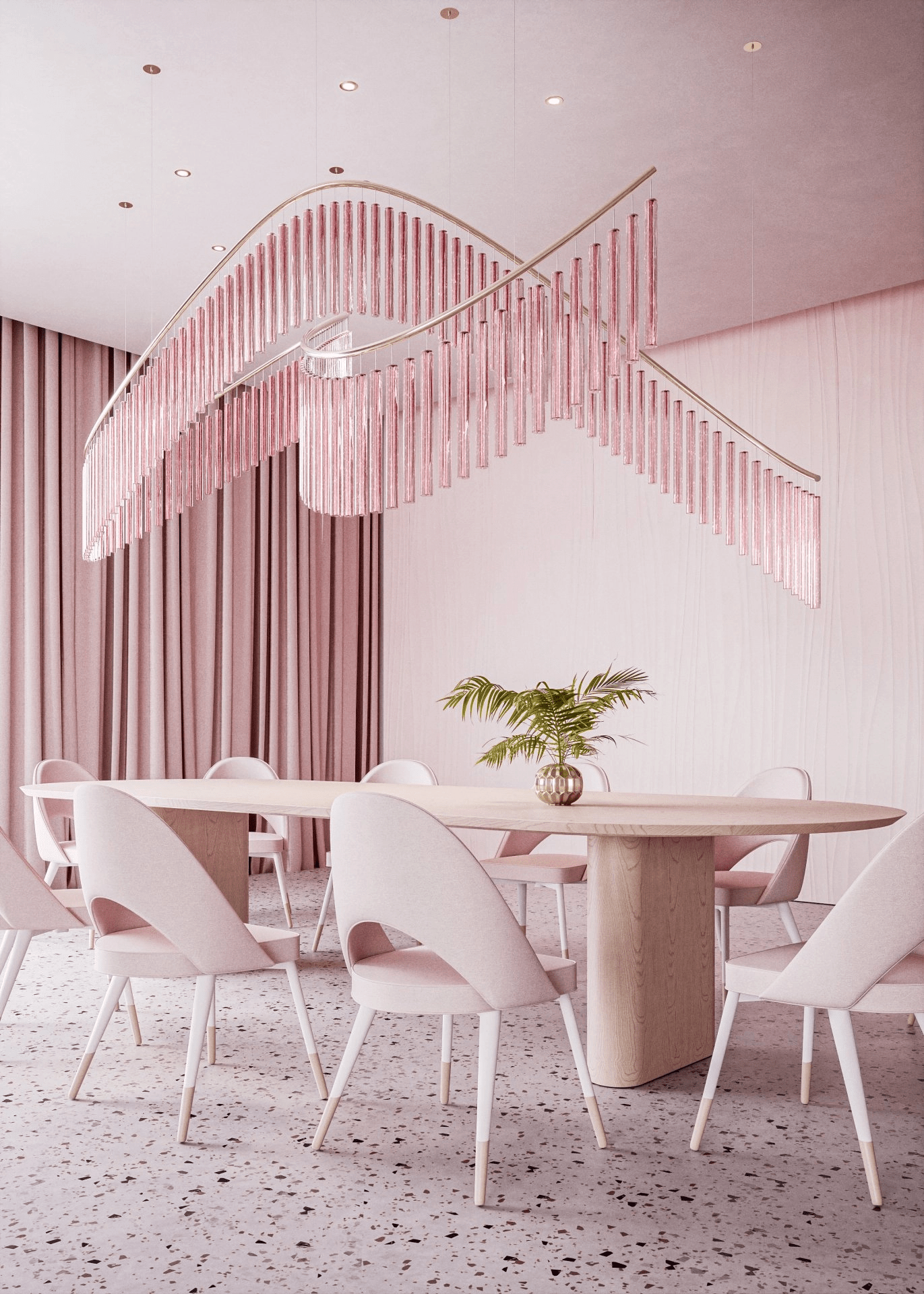 Crystal Spin Customize Chandelier