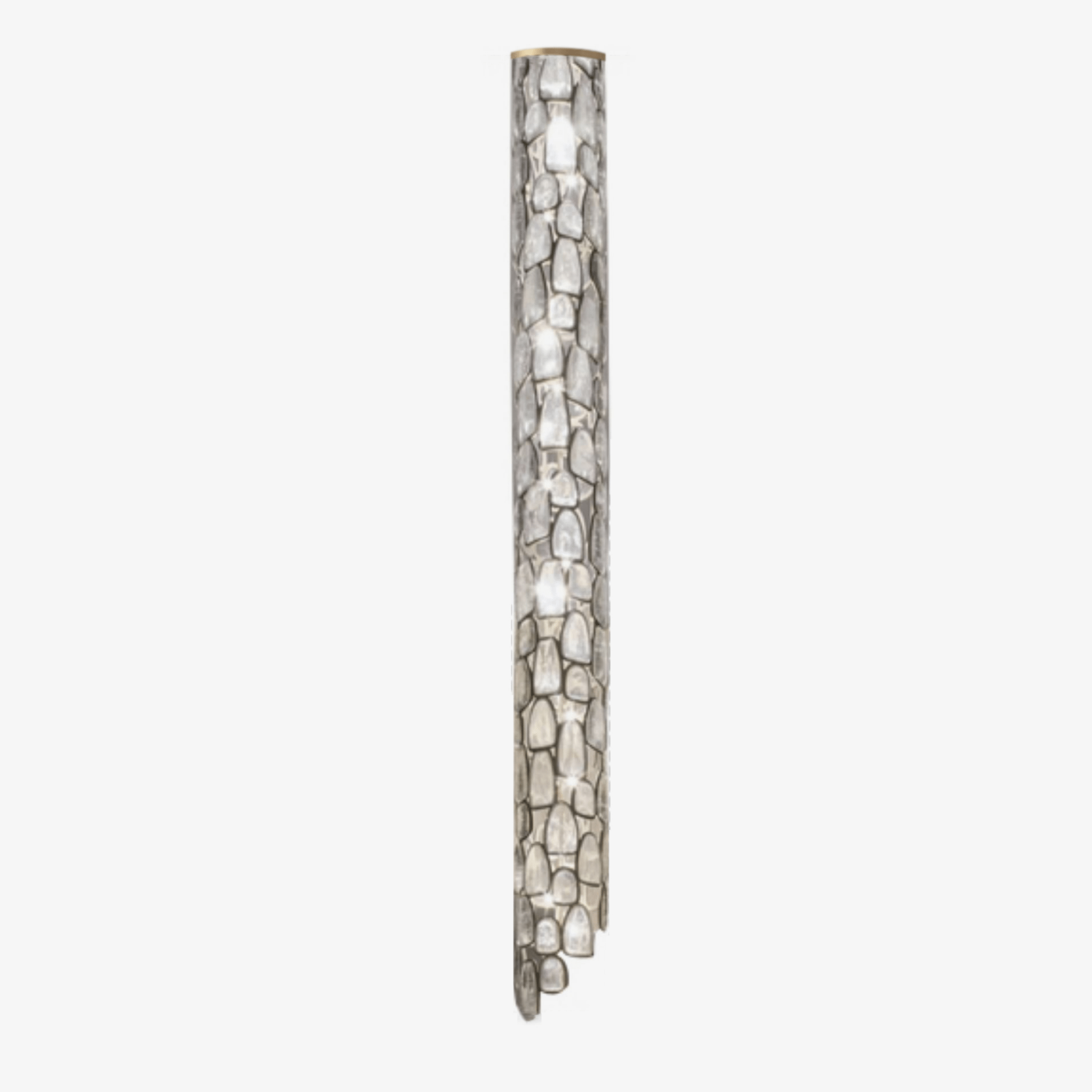 Crystal Mosaic Column Pendant Lamp