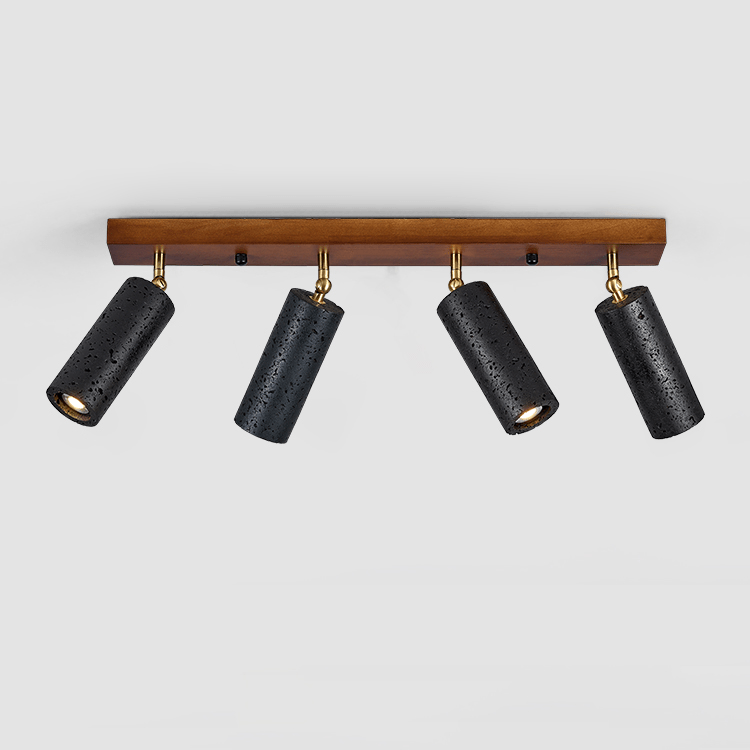 Volcanic Wood Trio Ceiling Spot