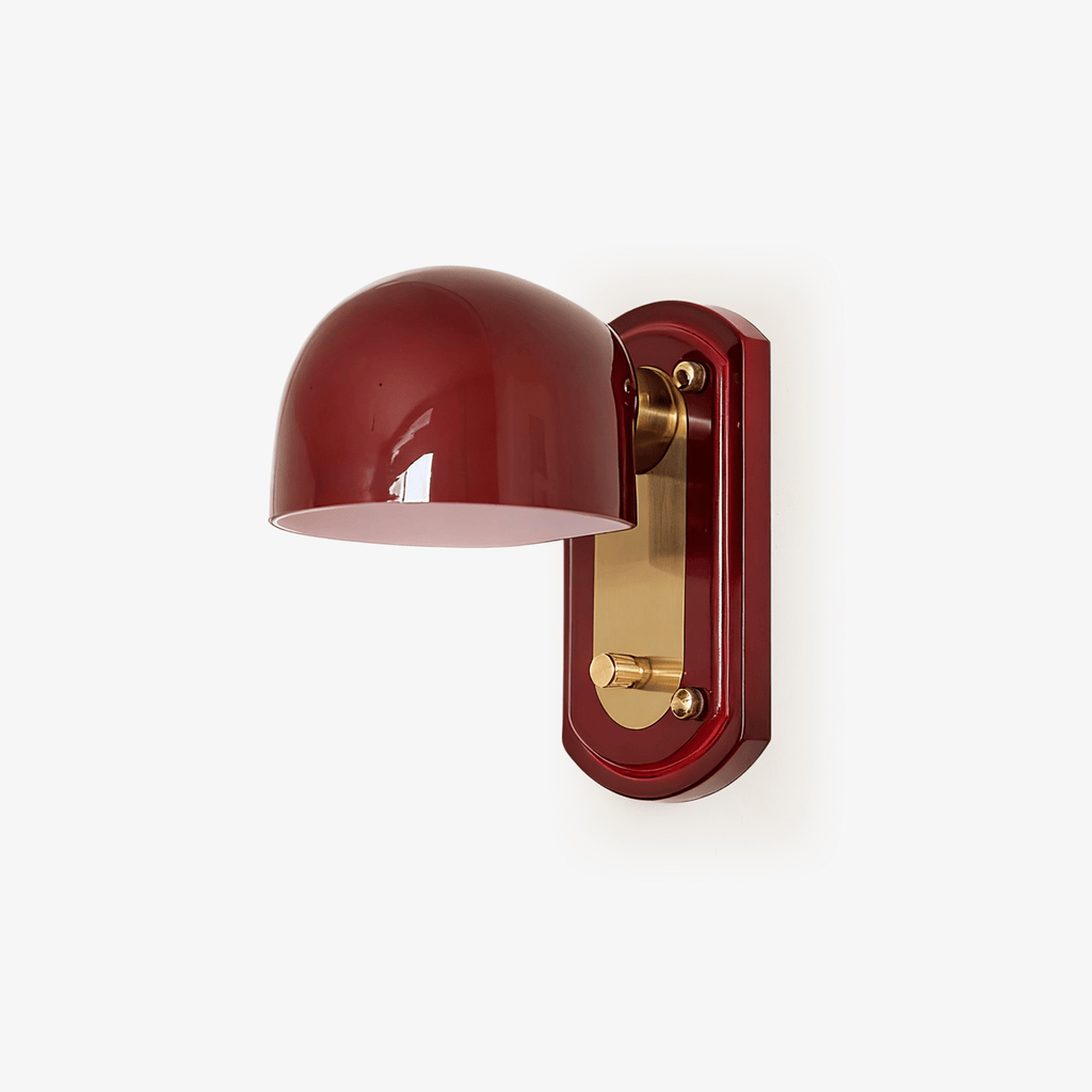 Scarlet Dome Wall Sconce