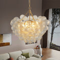 Golden Globe Chandelier