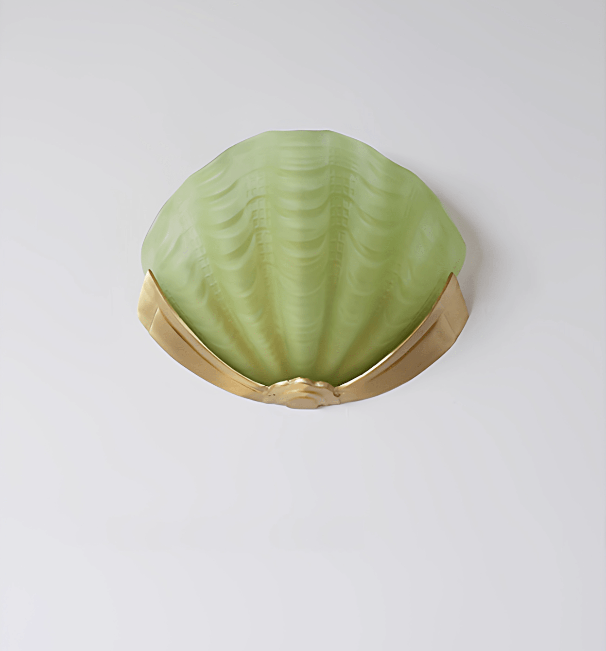 Art Deco Scallop Wall Light
