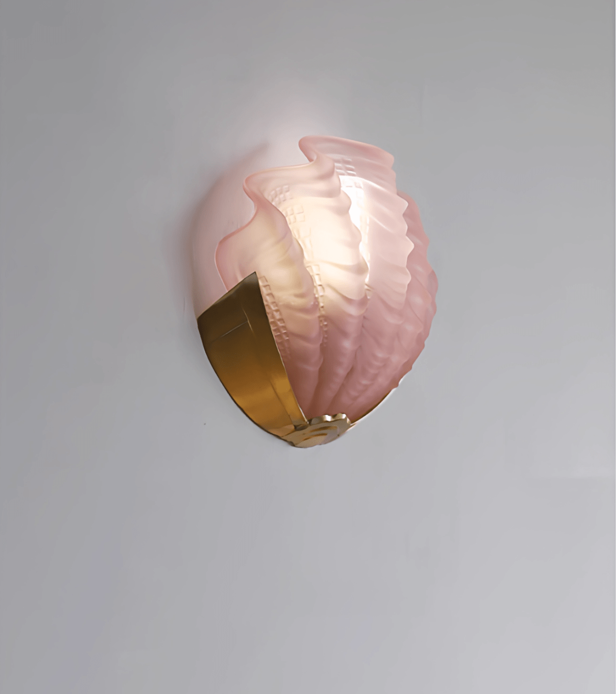 Art Deco Scallop Wall Light