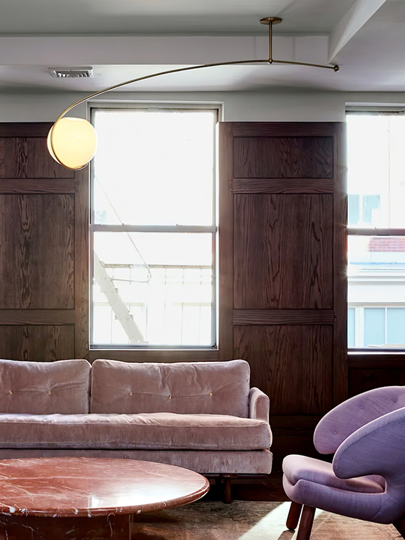 Astral Curve Ceiling Lamp