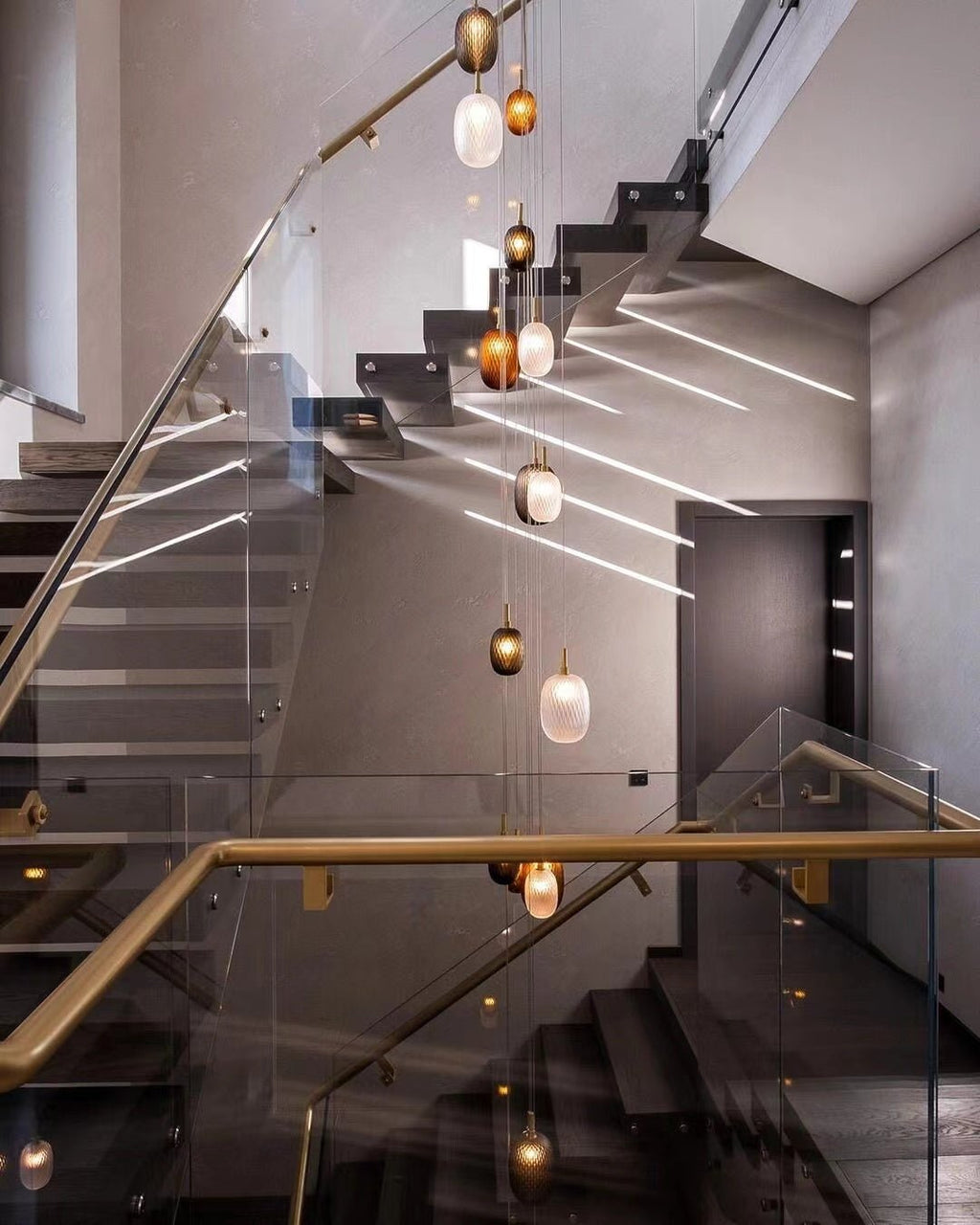 Chromatic Gem Drop Chandelier