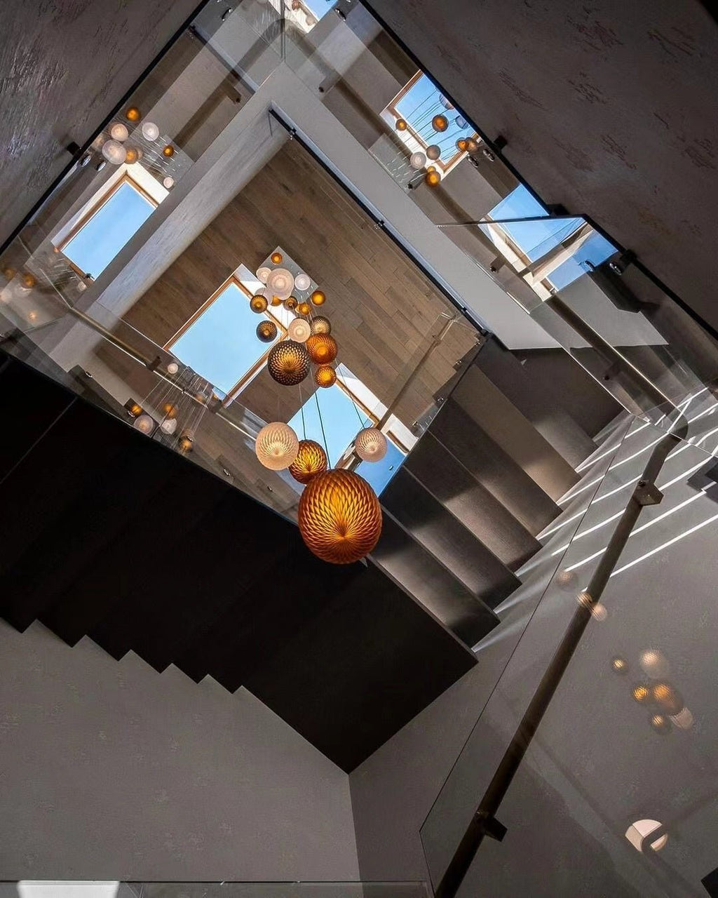 Chromatic Gem Drop Chandelier