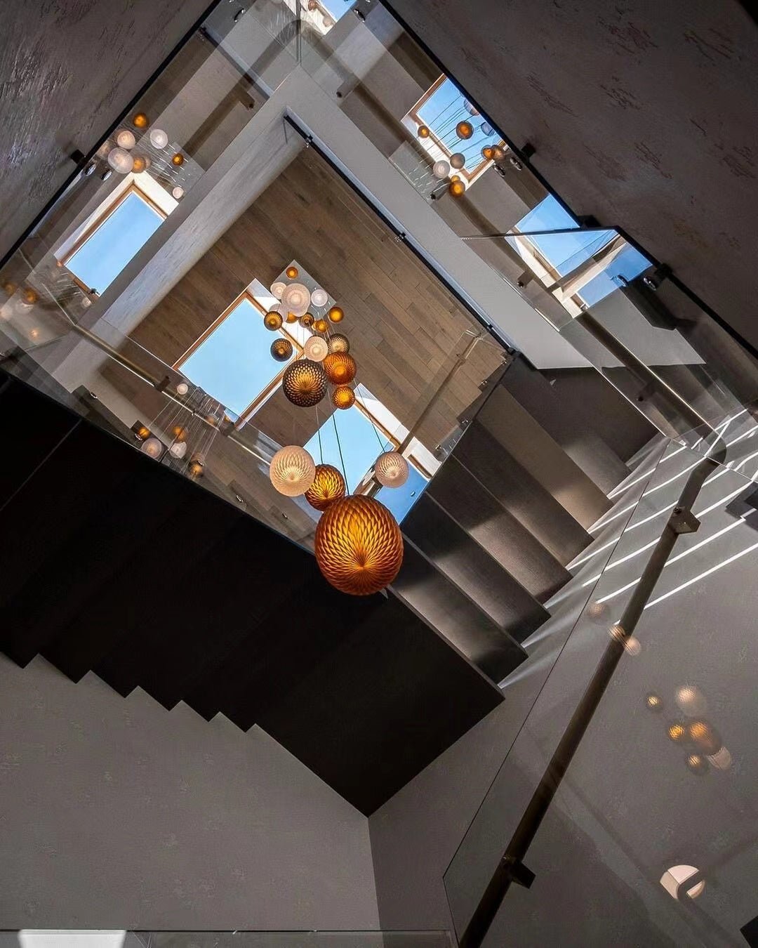 Chromatic Gem Drop Chandelier