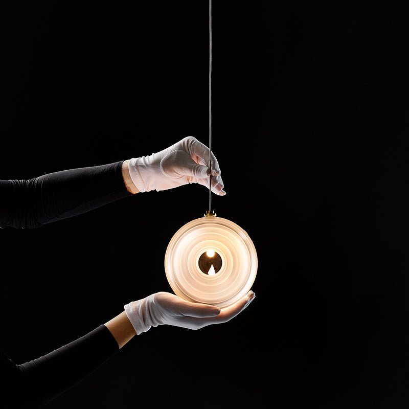 Cosmic Sphere Cascade Chandelier