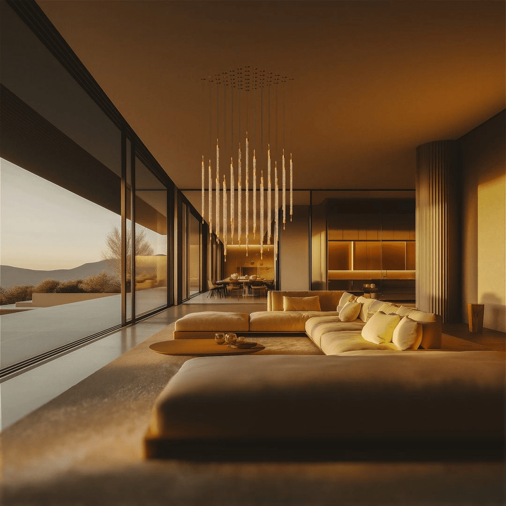 Crystal Grid Customize Chandelier