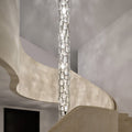 Crystal Mosaic Column Pendant Lamp