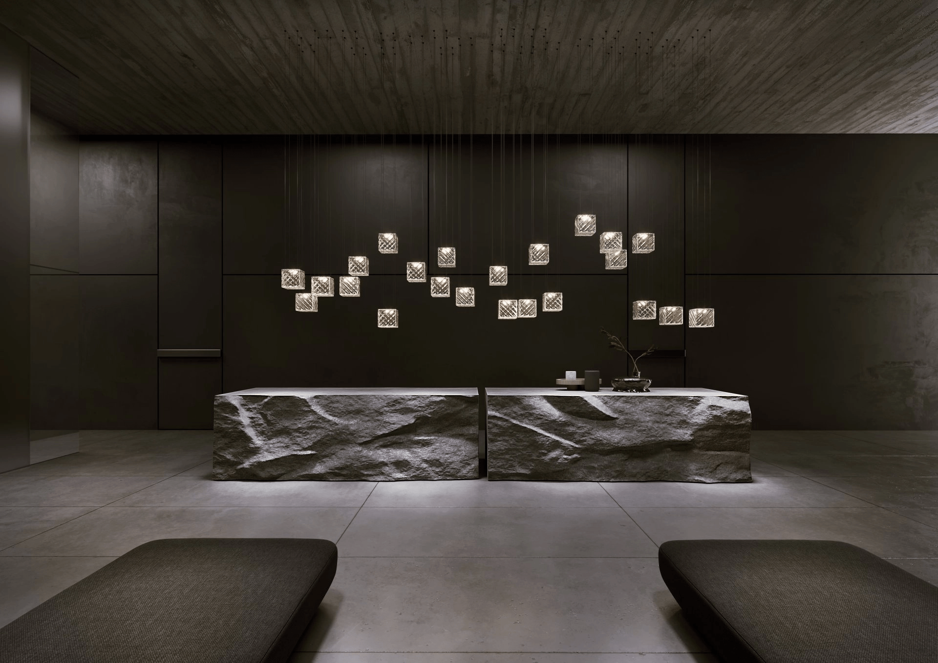 Crystal Pixels Customize Chandelier