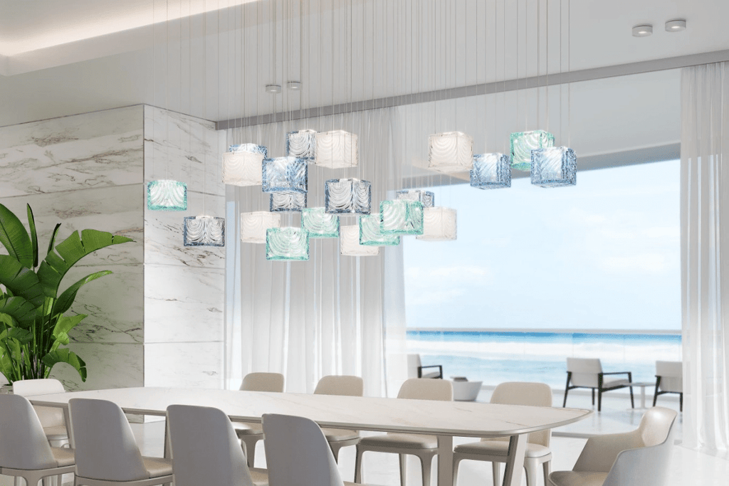 Crystal Pixels Customize Chandelier