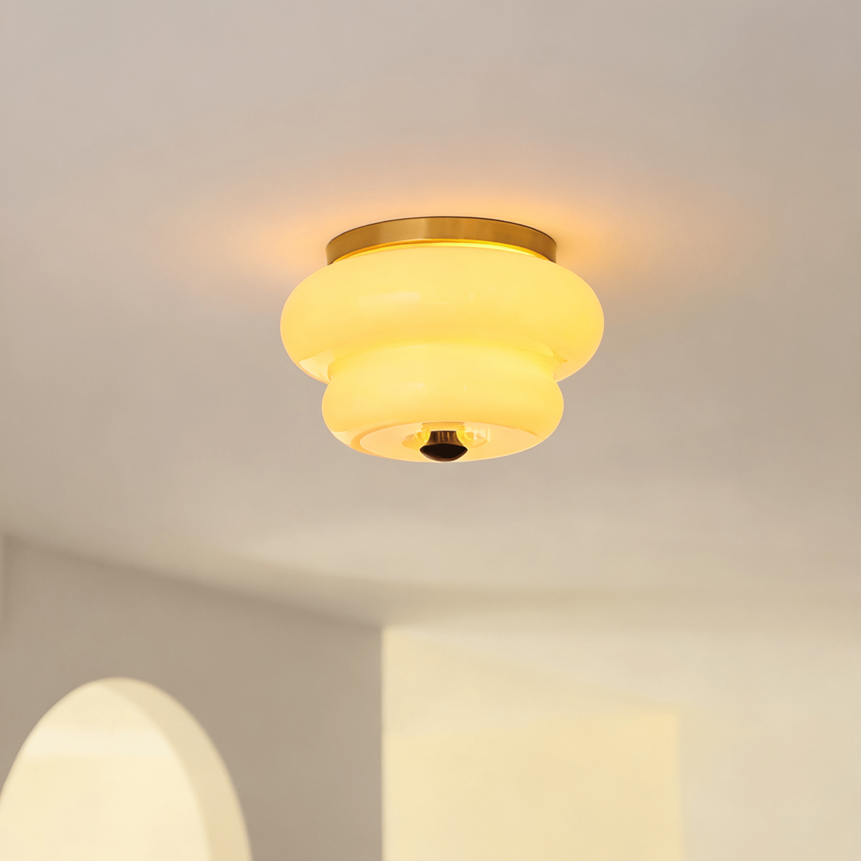 Curvaceous Ceiling Lamp