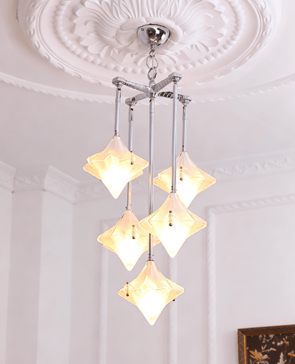 Elowen Long Prism Star Chandelier