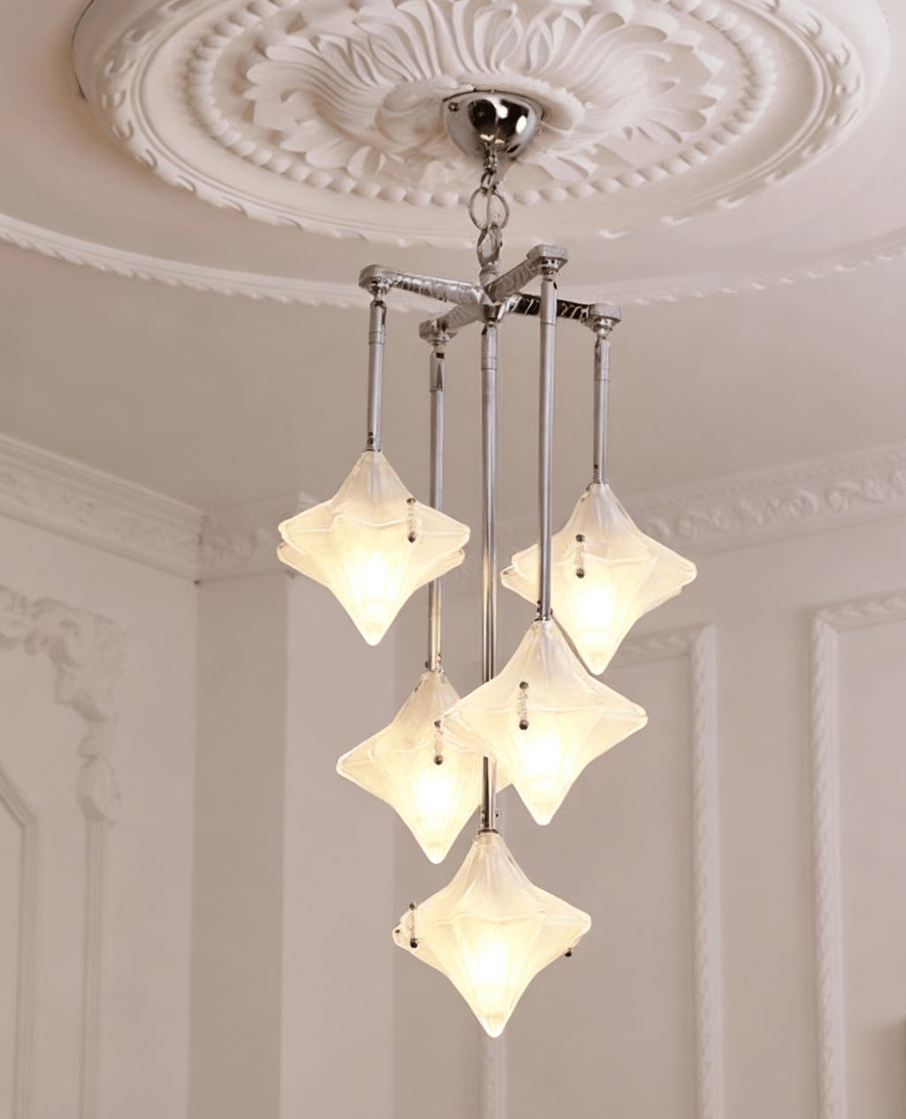 Elowen Long Prism Star Chandelier