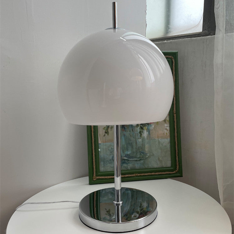 Glass Mushroom Table Lamp
