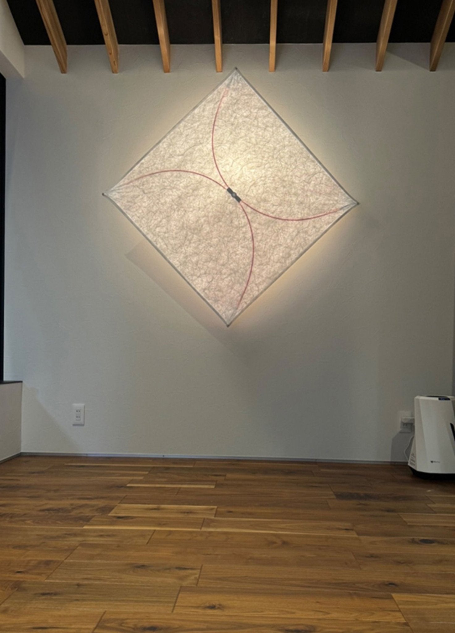 Kite Shaped Paper Ceiling Lamp