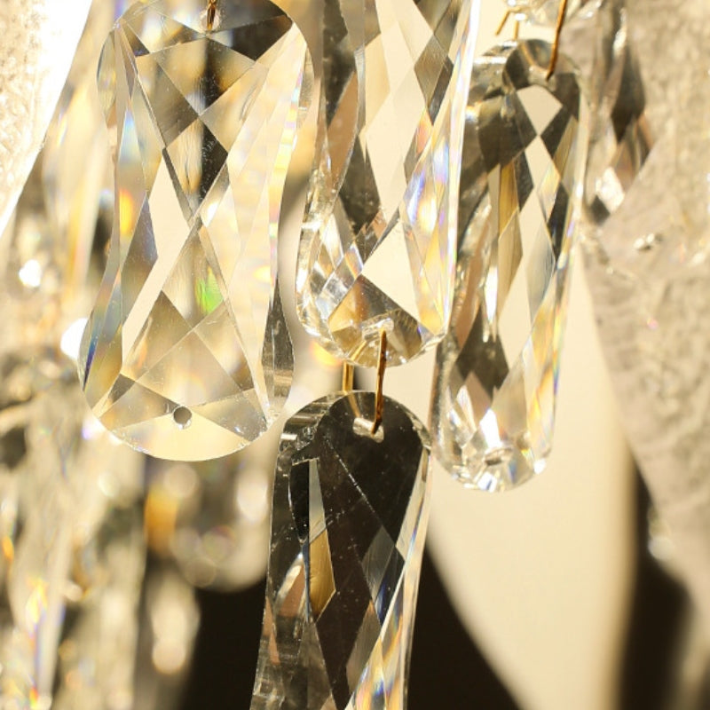 Leaf Crystal Chandelier