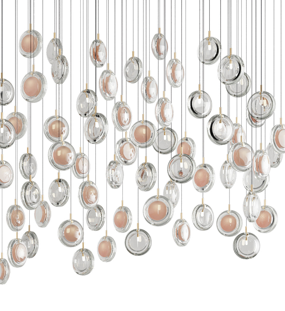 Lens Round Chandelier