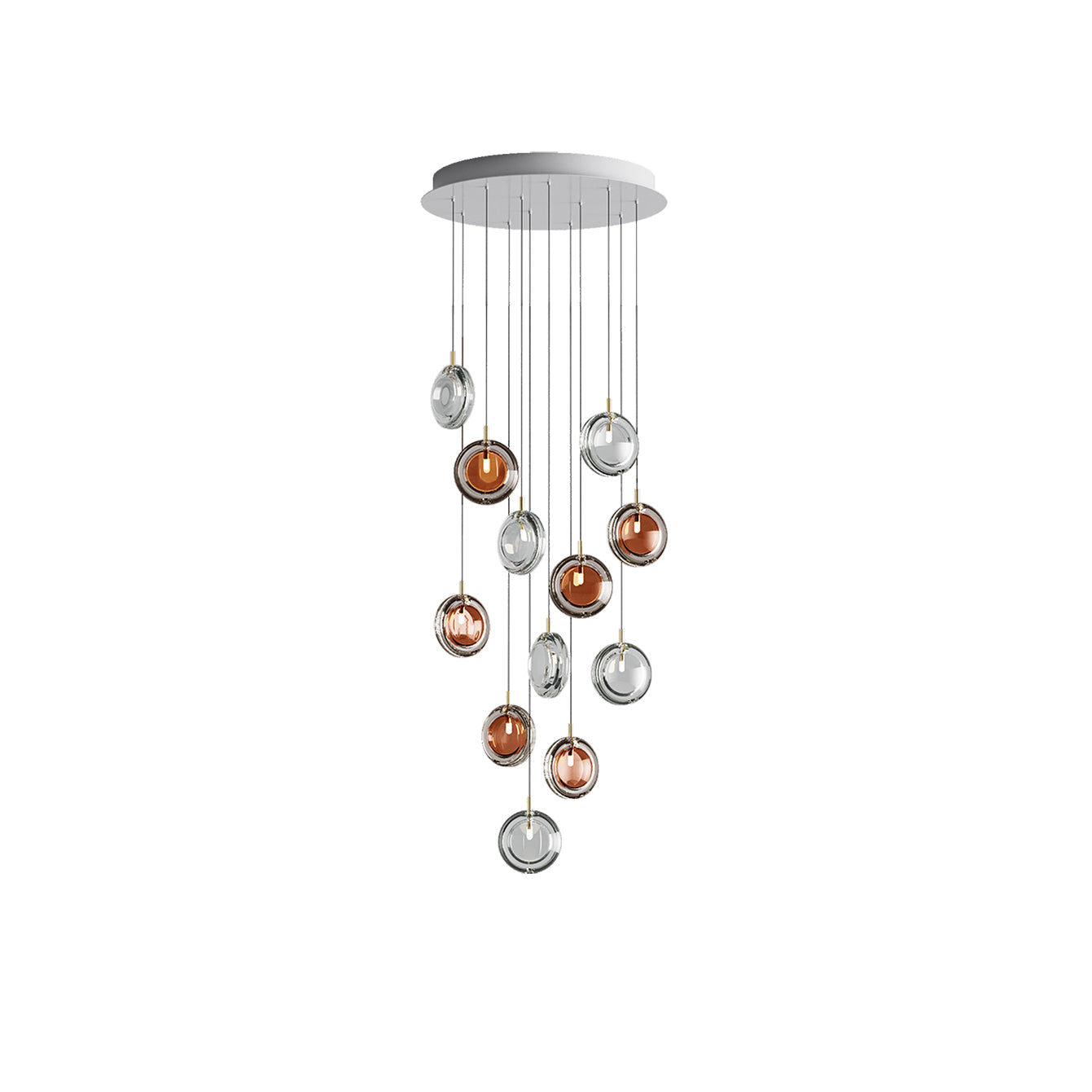 Lens Round Chandelier