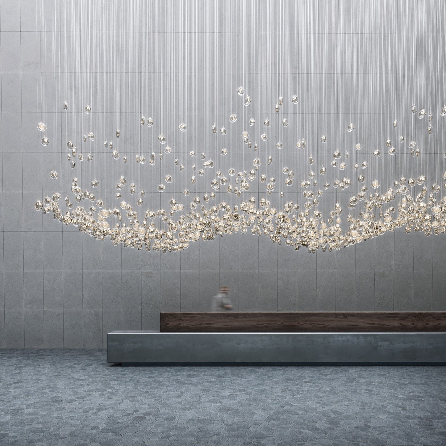 Lens Round Chandelier