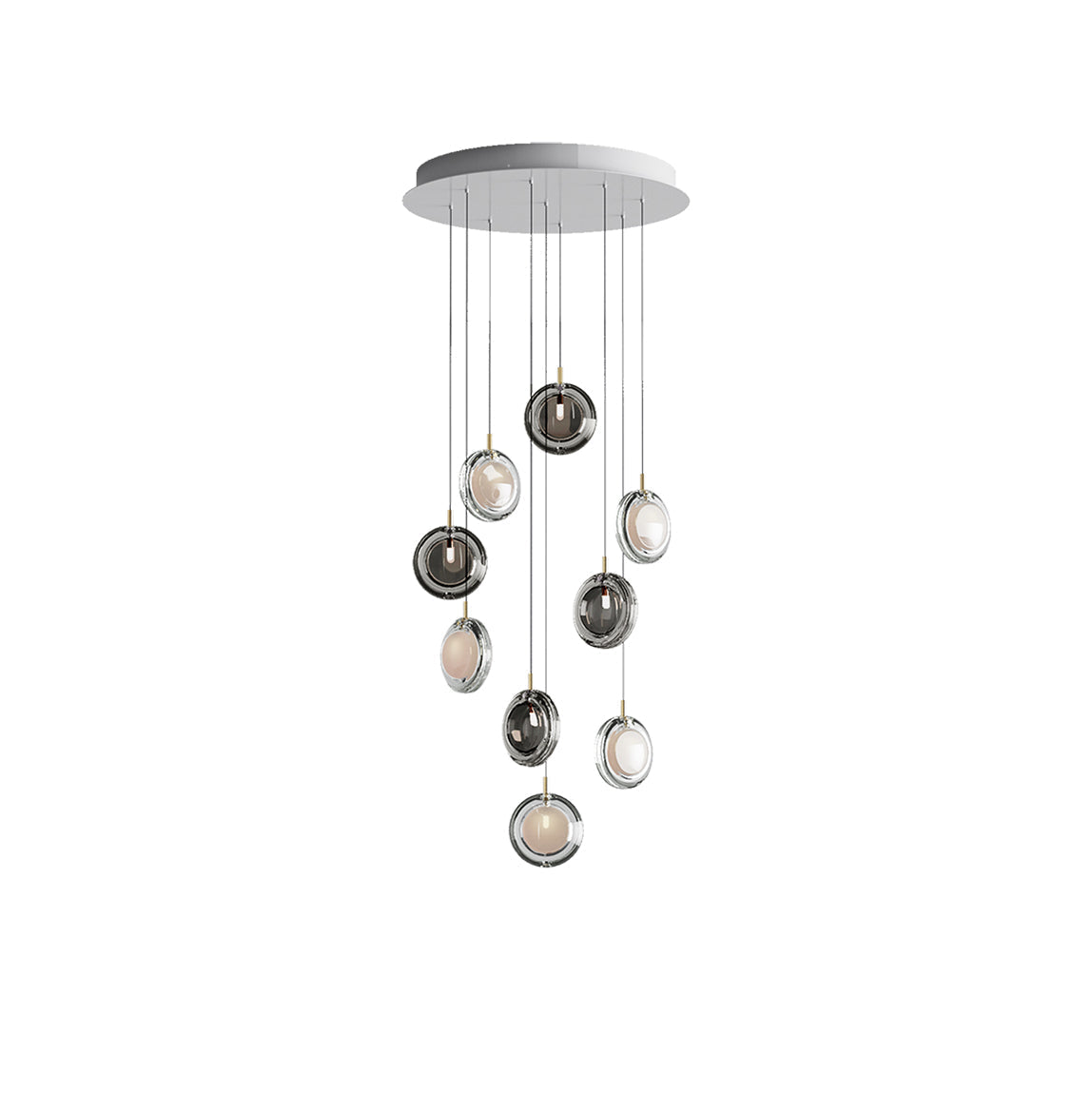 Lens Round Chandelier