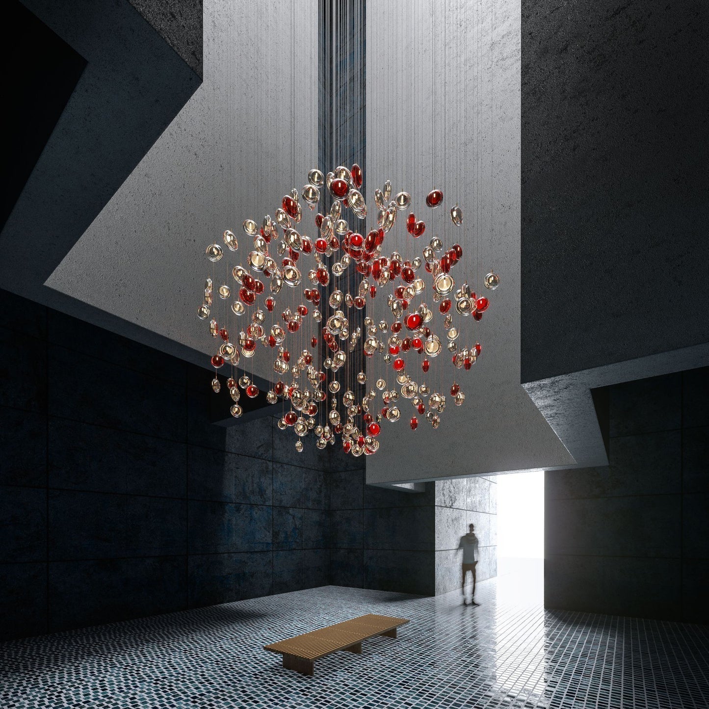 Lens Round Chandelier