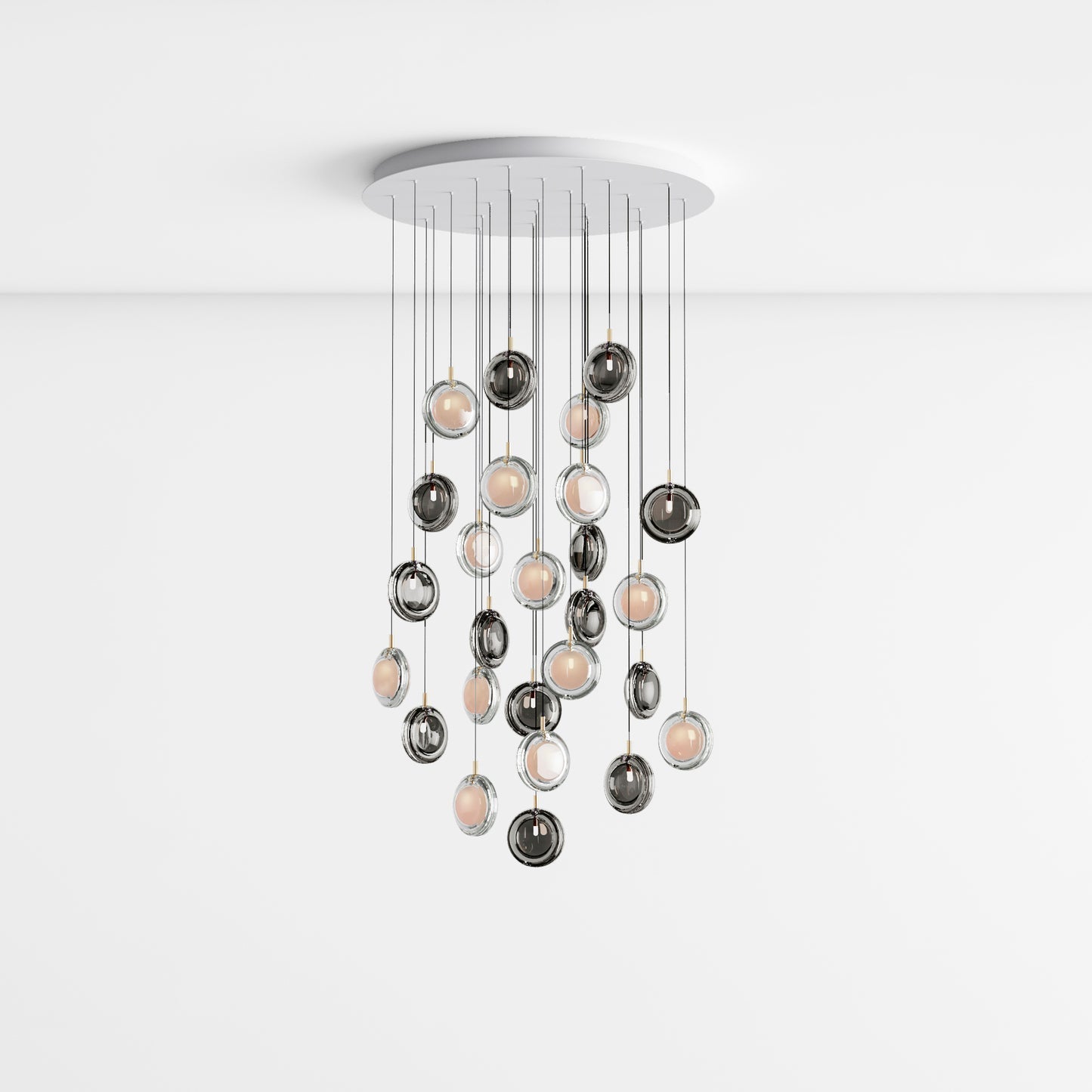 Lens Round Chandelier