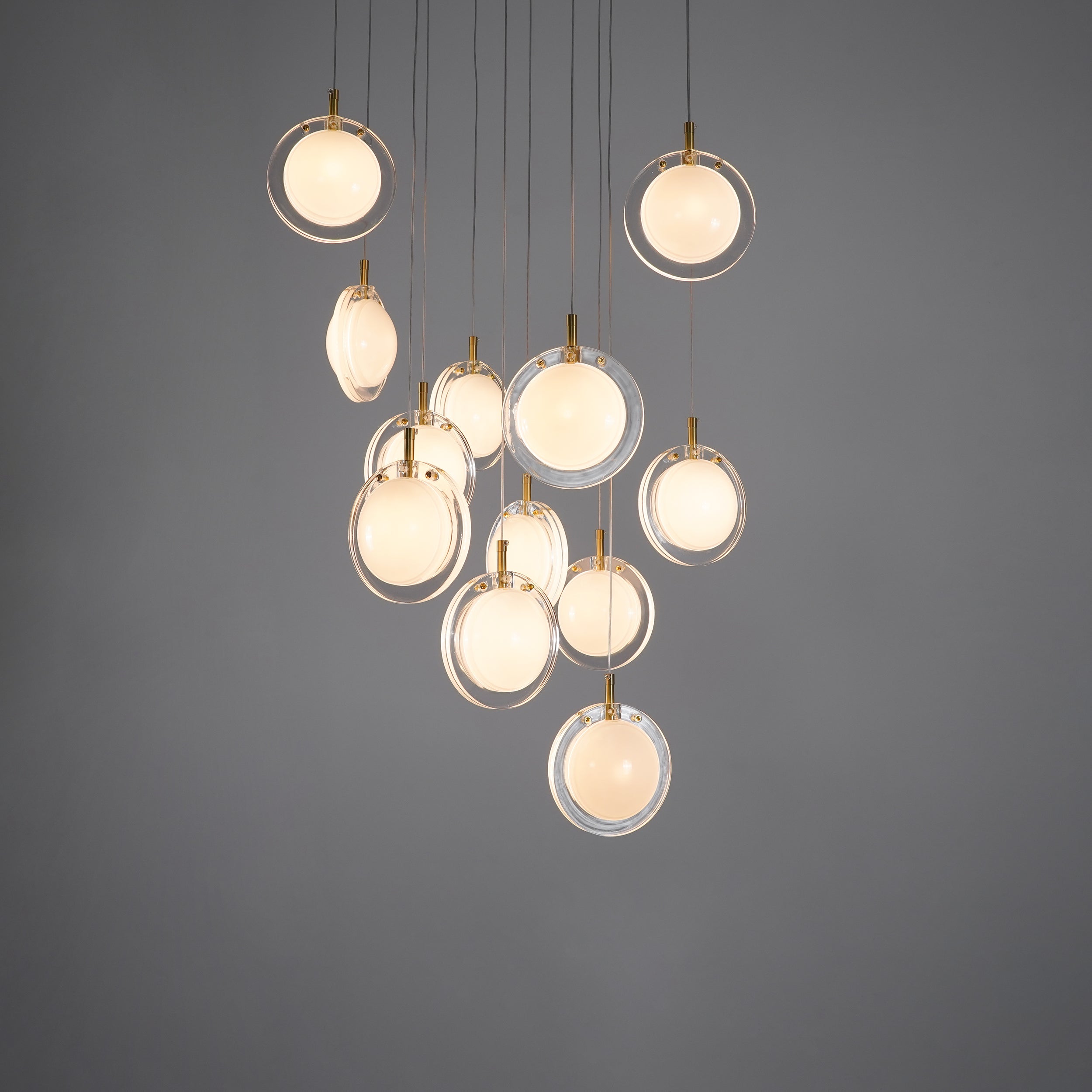 Lens Round Chandelier