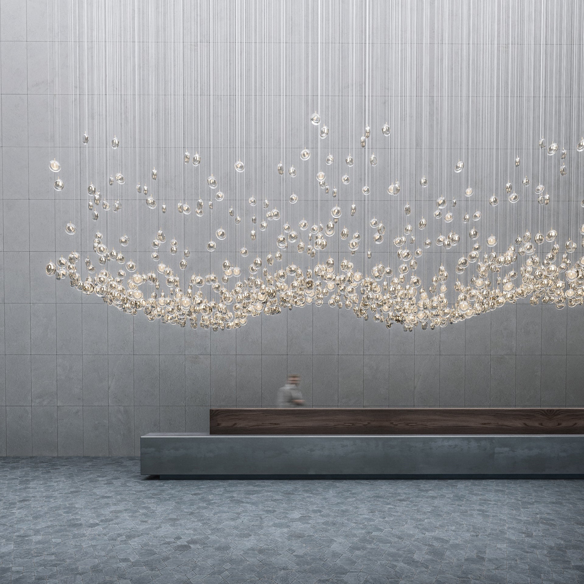 Lens Round Chandelier