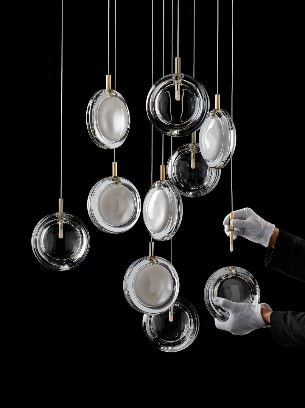 Lens Round Chandelier