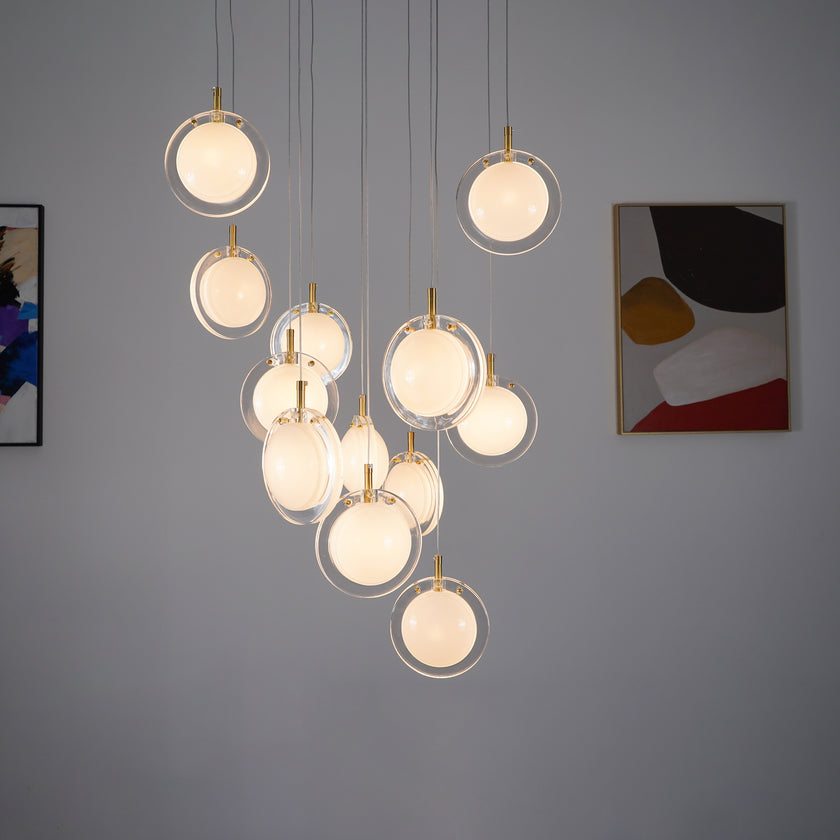 Lens Round Chandelier