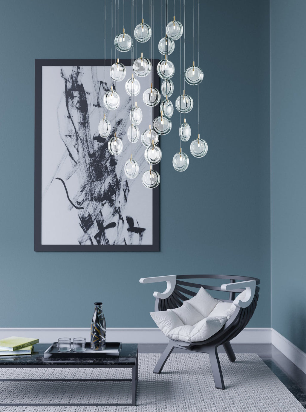 Lens Round Chandelier