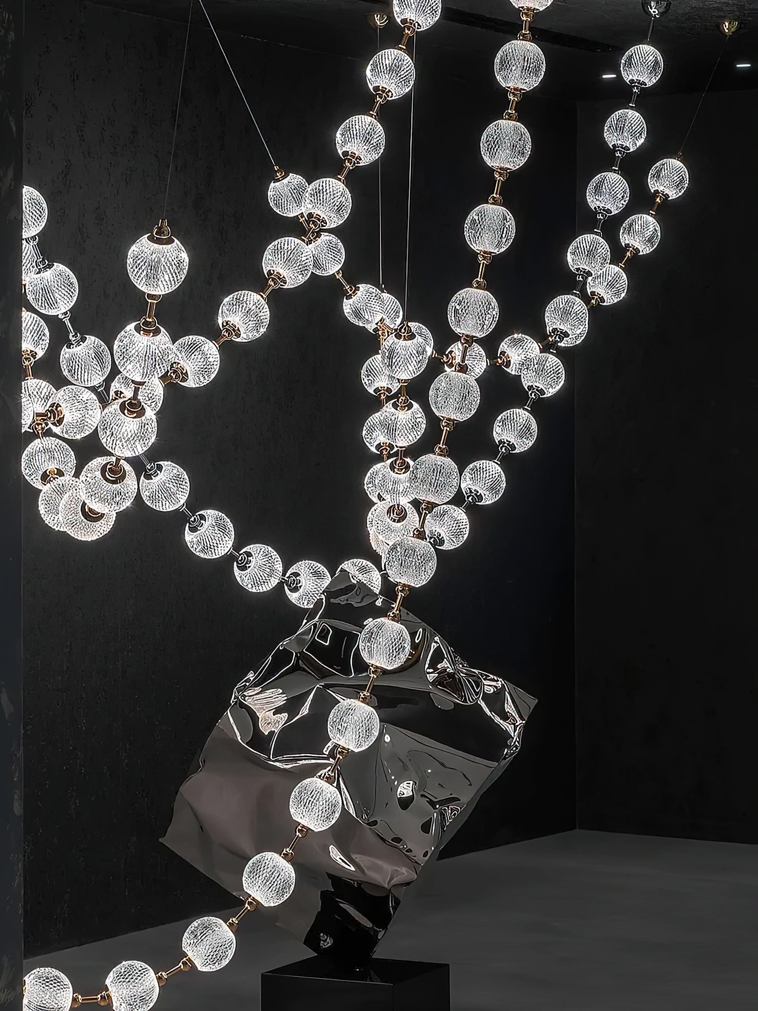 Strand Necklace Chandelier
