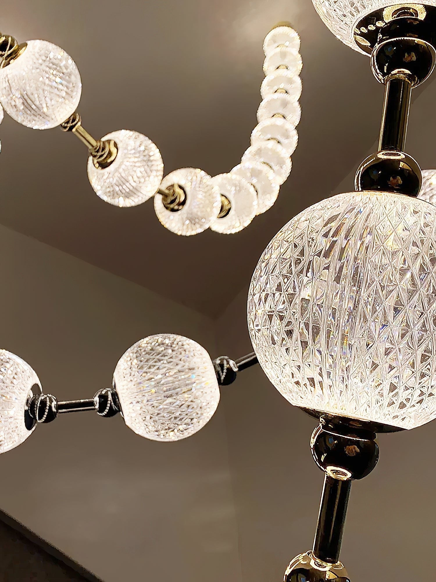 Strand Necklace Chandelier