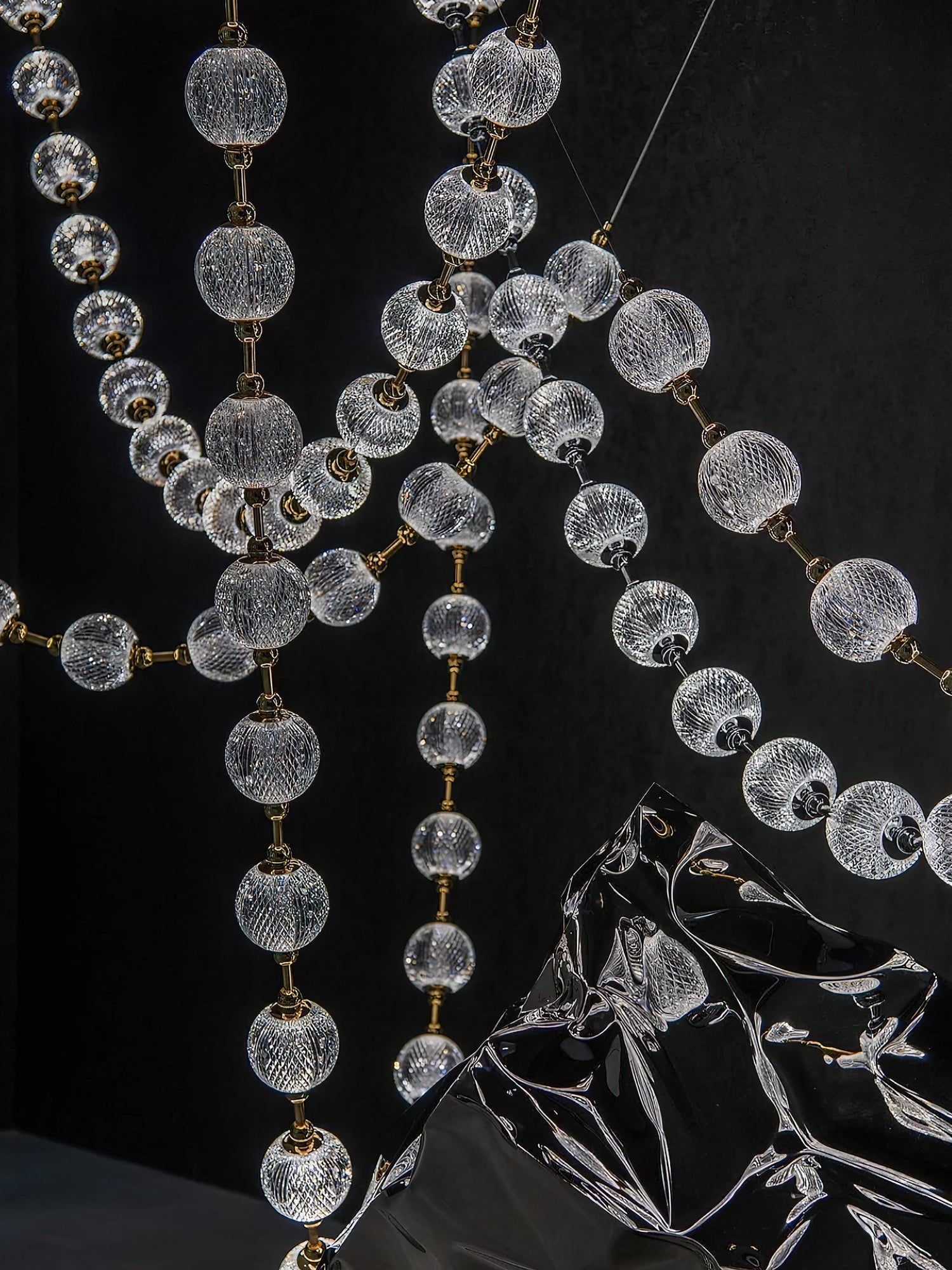 Strand Necklace Chandelier