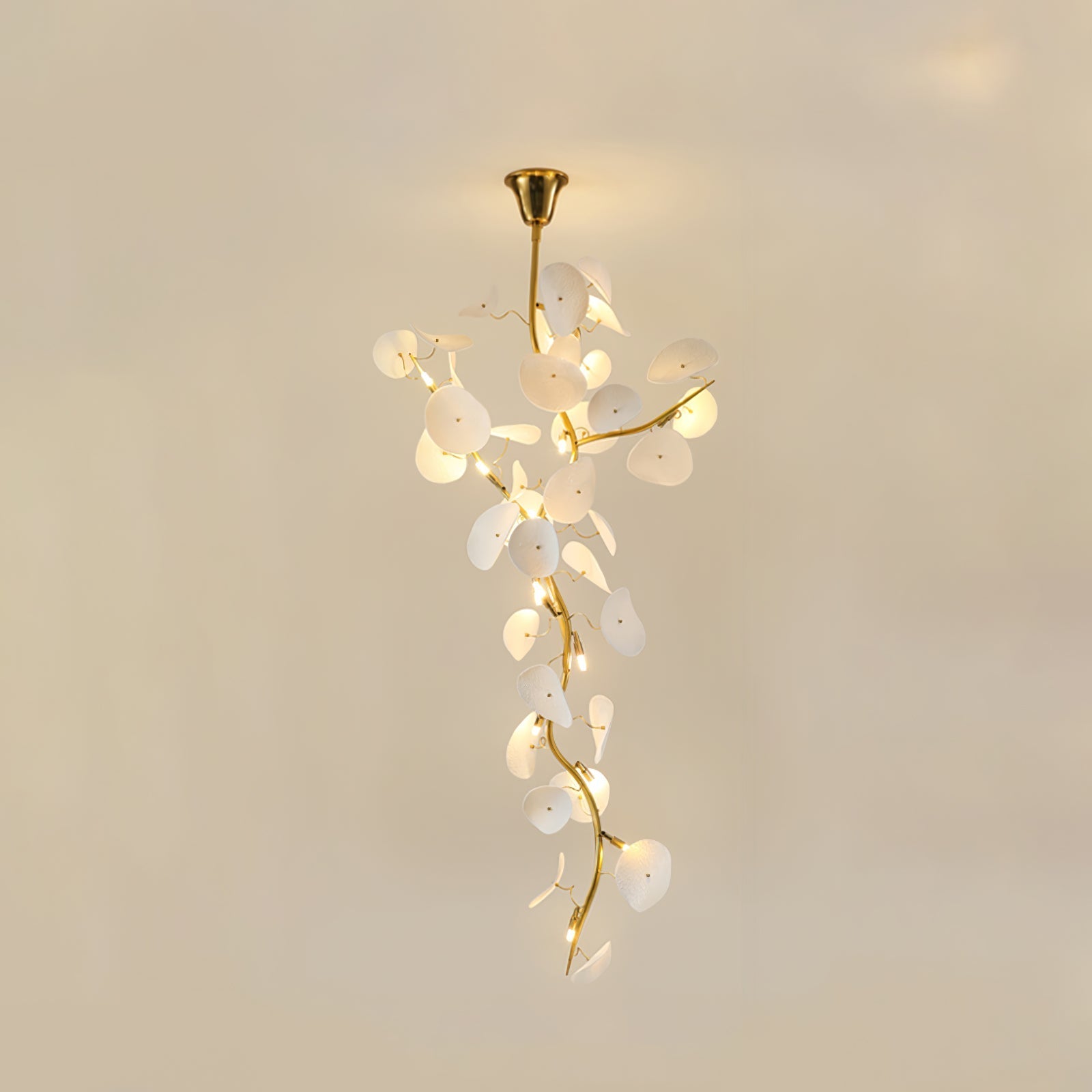 Nebula Petal Chandelier