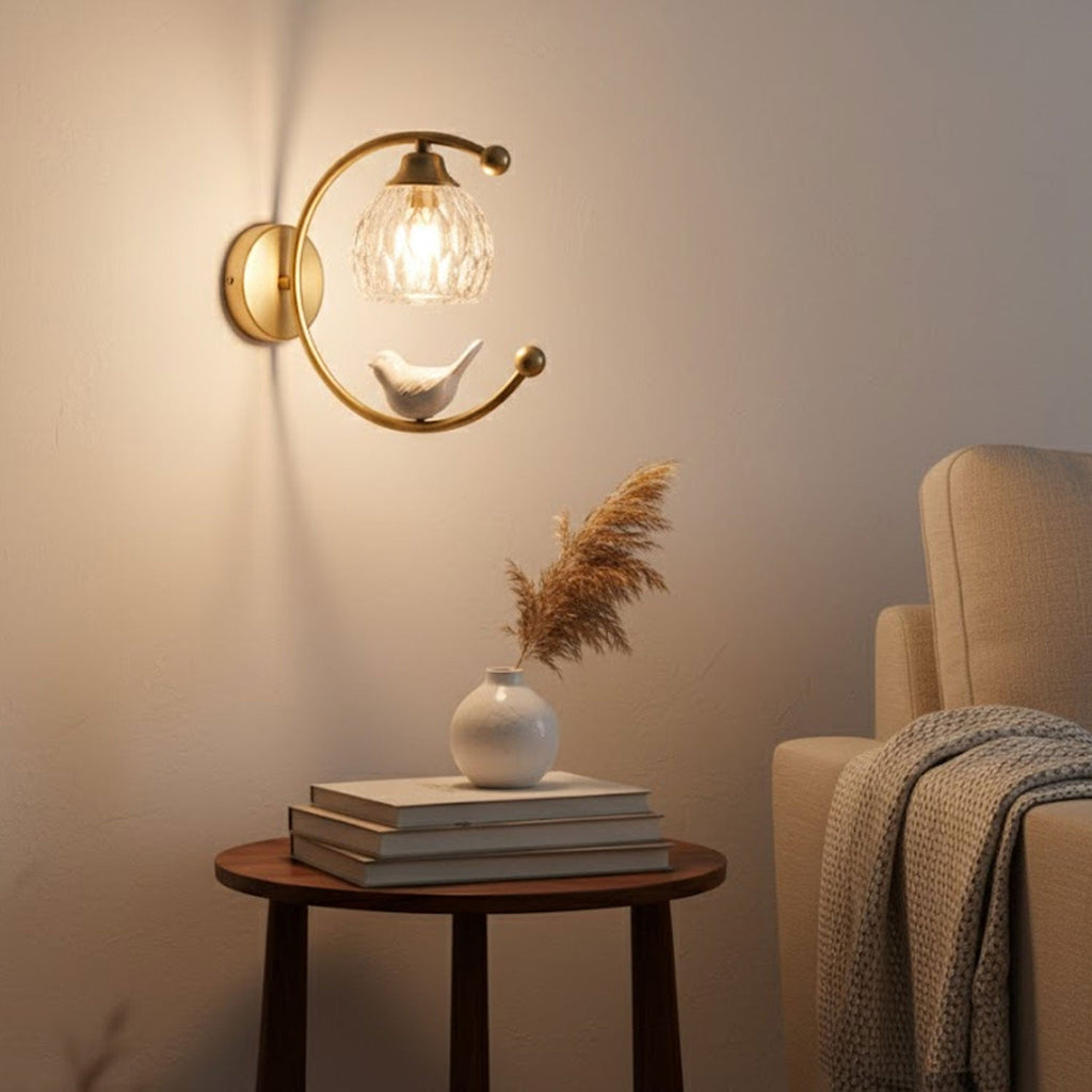 Nuvia Bird Wall Lamp