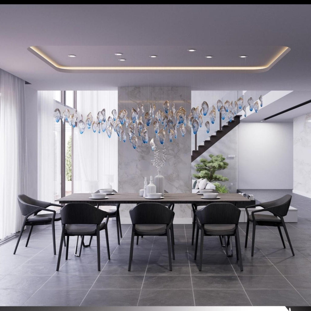 Ocean Drift Blown Glass Customize Chandelier